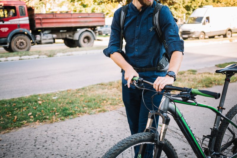 Tecnología de ultrasonido para la protección de ciclistas